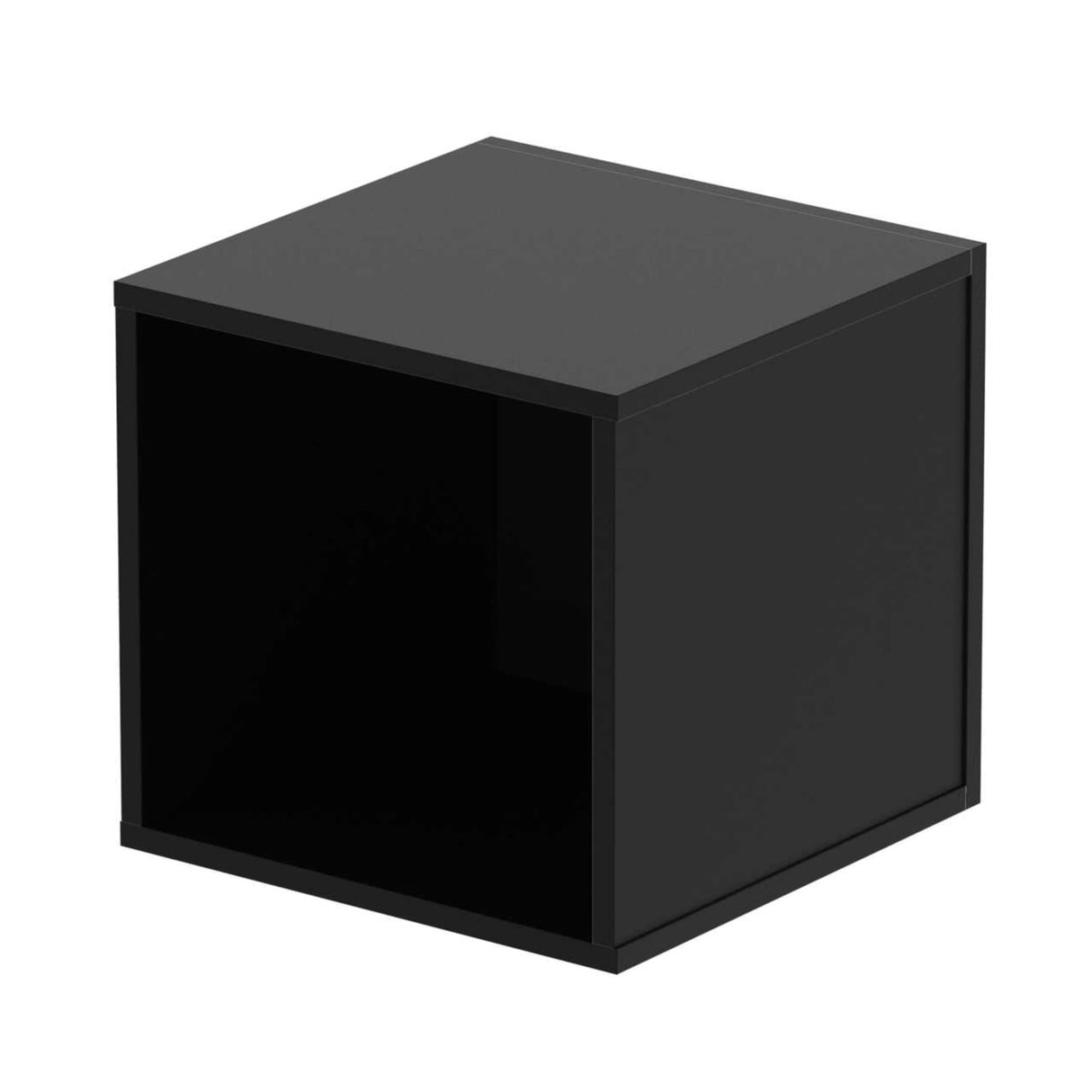 Glorious DJ Record Box black 110 - Tiene capacidad para 110 discos de 12", apilables con otras cajas de discos de Glorious, negro