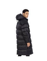 Schott NYC 2190MAX, Chaqueta con Capucha Extra Larga para Unisex adulto, Negro Negro, L