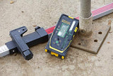 Stanley FatMax - Receptor láser giratorio para láser verde, gran alcance de trabajo: diámetro 600 m, radio 300 m, 2 niveles de precisión, ventana receptora extragrande, color negro y amarillo