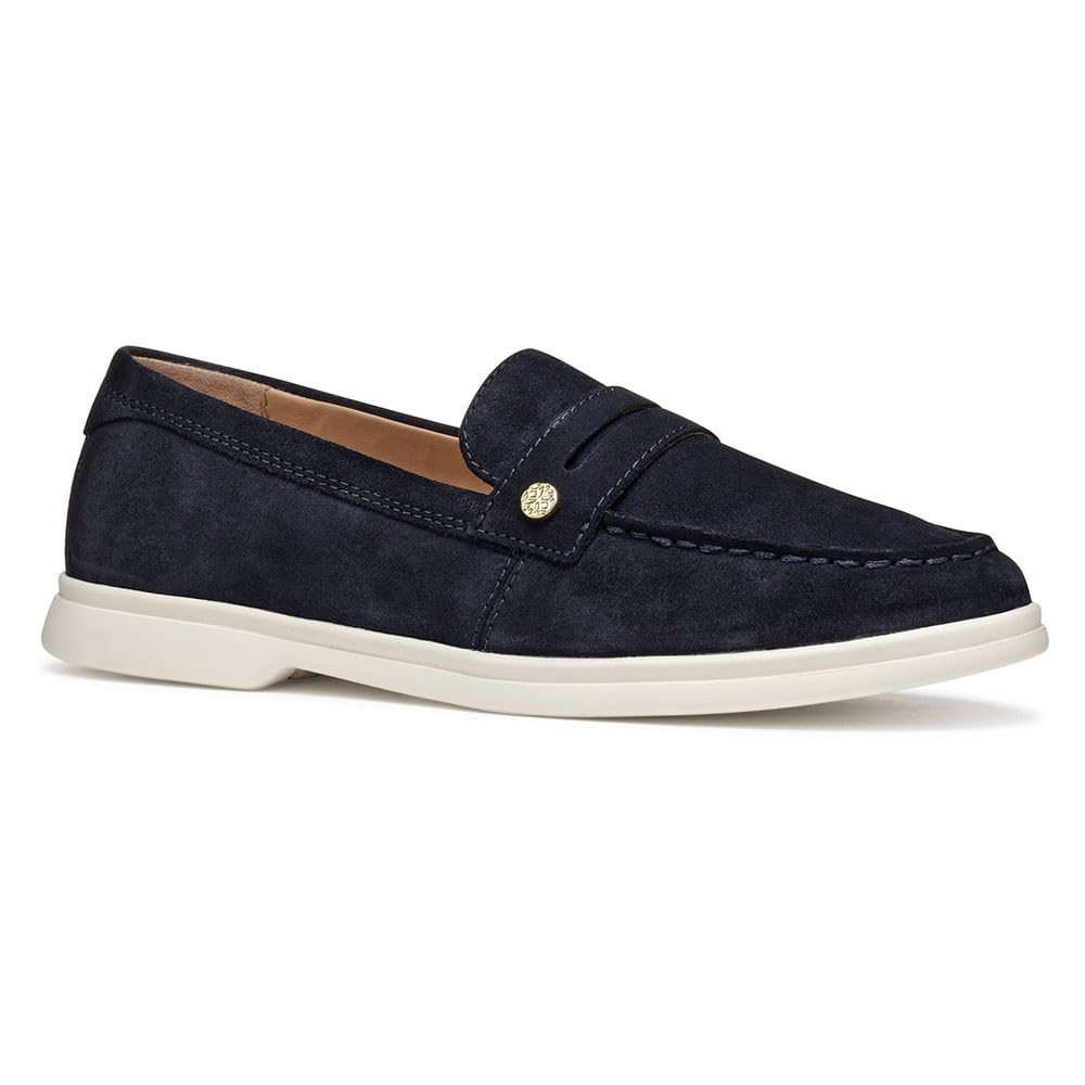 Geox D XAND 3 D, Mocasín Mujer, Navy, 39.5 EU