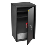 HomeSafe HV70K Caja Fuerte con Llave - 70x40x36cm (HxAxP) - Para Seguridad en el Hogar, Almacenaje, Ahorros de Dinero en Efectivo, Oficina - Para Documentos con 2 Baldas Ajustables