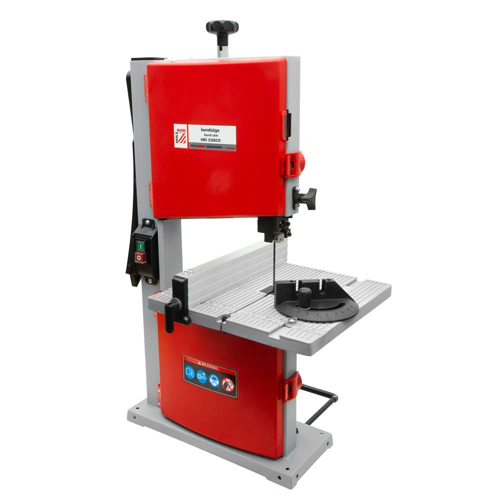 Holzmann Maschinen Sierra de cinta de mesa HBS230ECO_230V Profundidad de corte (máx.) 90 mm 230 V