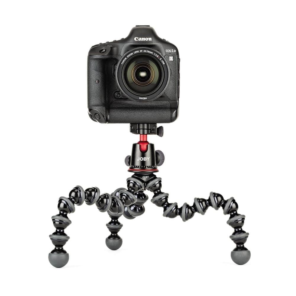 JOBY GorillaPod Kit 5K de trípode Profesional Flexible con Cabezal esférico, Fabricado en Italia, para cámaras DSLR y CSC, sin Espejo de hasta 5 kg de Carga útil, JB91508-BWW