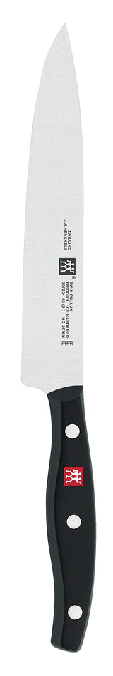 Zwilling TWIN POLLUX - Set de 5 cuchillos y tijera doméstica multiusos, color negro
