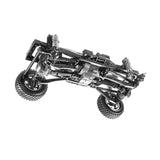 Tamiya 58675 1:10 RC MB G-Class G500 (CC-02) - Kit, para Montar, Instrucciones de Montaje ilustradas, Coche/vehículo teledirigido, modelismo, Hobby, reproducción Fiel, detallado