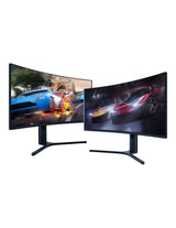 XIAOMI Mi Curved Gaming Monitor 34" Monitor Gaming WQHD (3440x1440, UHD, 144Hz, 4ms, 300 CD/m², HDMI 2.0x2, Puerto DP1.4x2, 21:9, AMD FreeSync), Color Negro, 34 Pulgadas