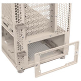 ASUS ProArt PA401 Wood Edition - Chasis ATX con Panel de Vidrio Templado, Compatible con GPU de 314mm, Compatible con radiadores de 240 mm, Dos Ventiladores de 160mm, Soporte de PSU extraíble - Beige