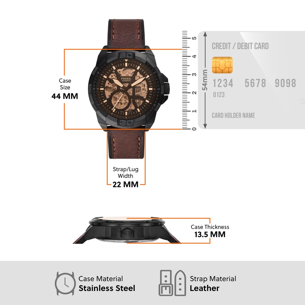 Fossil Analógico ME3219, Cacao