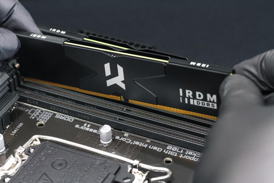 Goodram - Módulo de Memoria DDR5 IRDM 2x16GB Kit 6000MHz CL30 SR DIMM Black V Silver - Interno - DRAM - para PC - Ordenador de sobremesa - Portátil - Gaming - Gamer - Procesamiento gráfico -