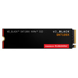 WD_Black SN7100X NVMe SSD de 4 TB (hasta 7.000 MB/s de velocidades de Lectura, con Licencia Oficial para ROG Xbox Ally (X) y PC, PCIe Gen4, Sandisk TLC 3D CBA NAND, Xbox Game Pass Ultimate de 1 Mes