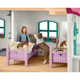 Schleich 42706 Casa de Campo Lakeside y establo, a Partir de 5 años, Horse Club - playset, 179 Piezas