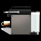 Nespresso Krups Pixie Redesign, Máquina de café cápsula, Sistema de calentamiento rápido, Bomba de alta presión, Fácil de usar, Titanio, YY5290FD