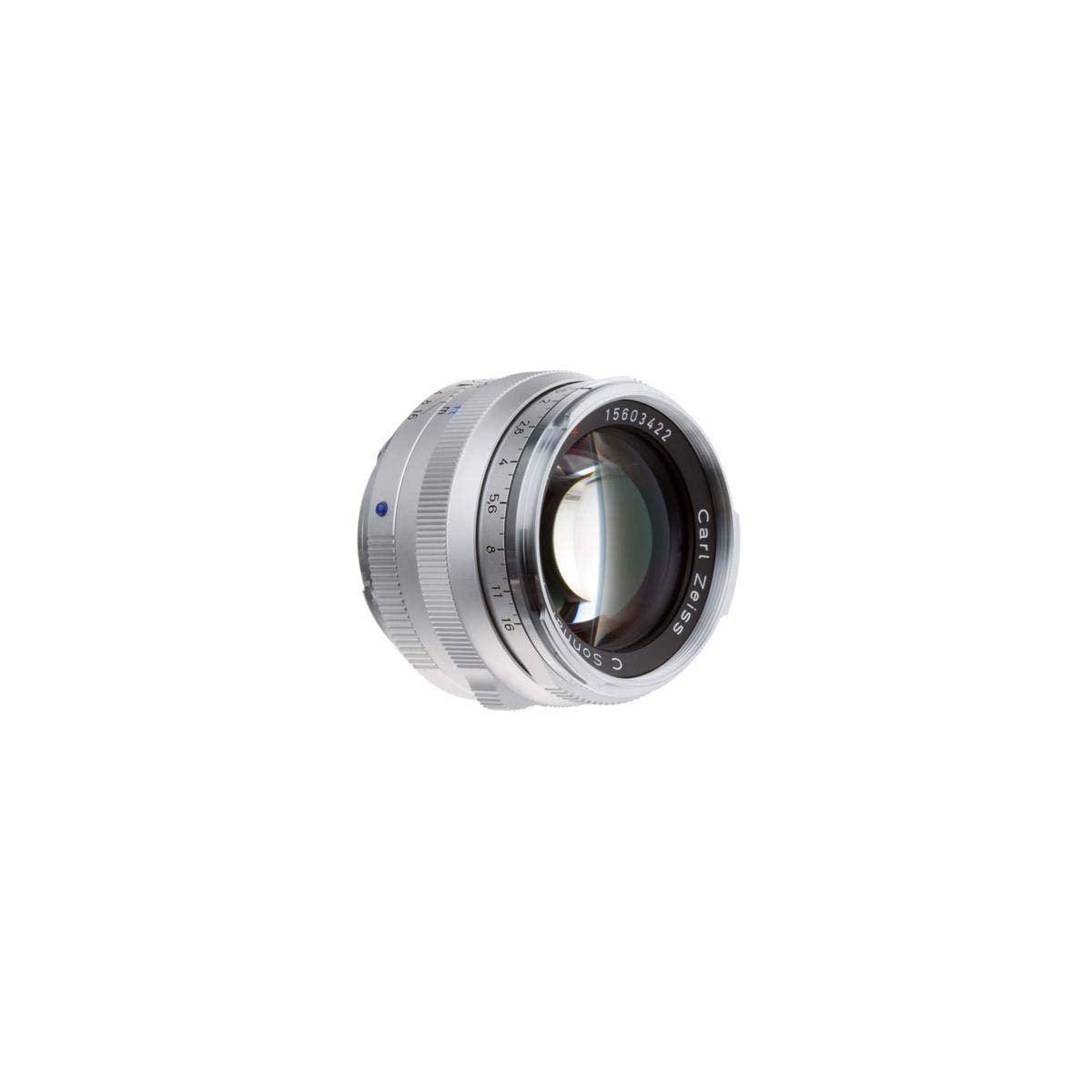 Carl Zeiss C Sonnar T - Objetivo para Leica M (Diámetro: 46mm), Plata