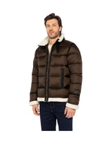 Schott NYC Idak Chaqueta, marrón, XL para Hombre