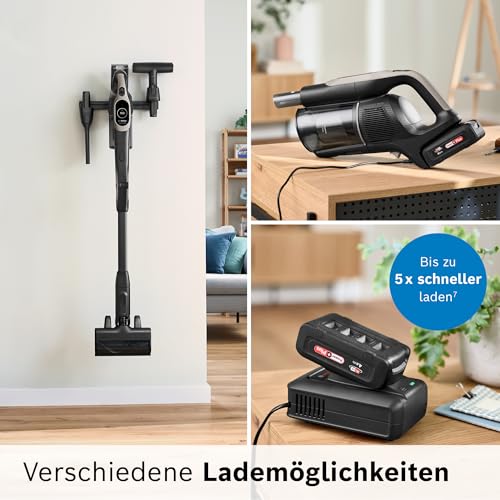 Bosch Unlimited 10 Aspirador inalámbrico, plástico, Gris