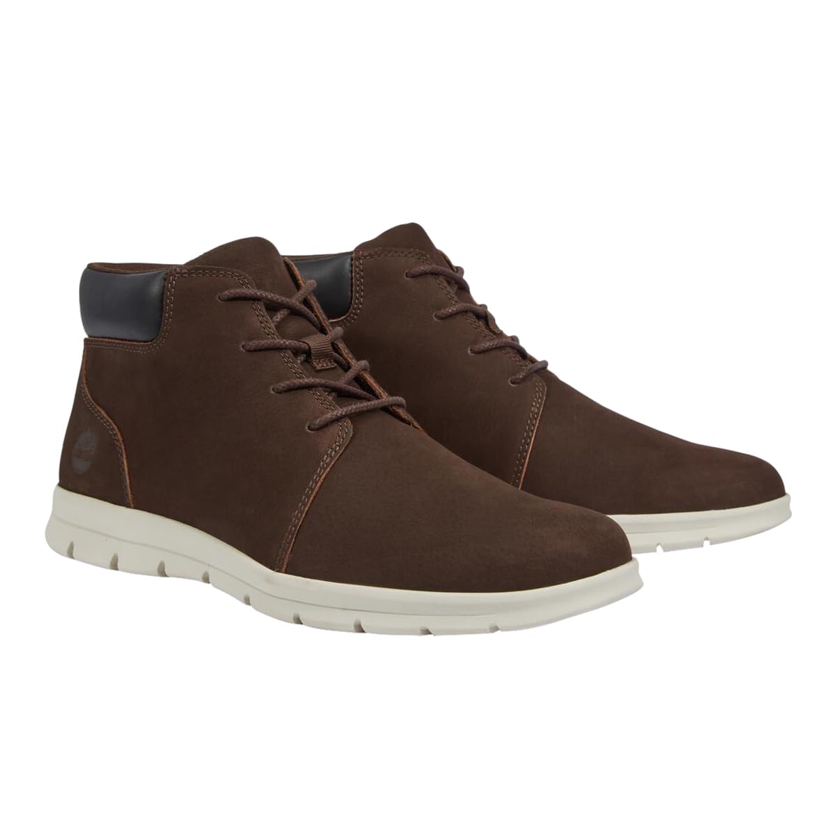 Timberland Graydon Chukka Basic Botas de Moda para Hombre, Marrón (Dark Brown Nubuck), 43 EU