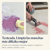 BISSELL SpotClean ProHeat Advanced, Aspiradora de agua tapiceria, limpia tapicerias multisuperficie compacta, Potente 1125W, Sistema triple limpieza profunda para manchas difíciles, Con cable, 3924N