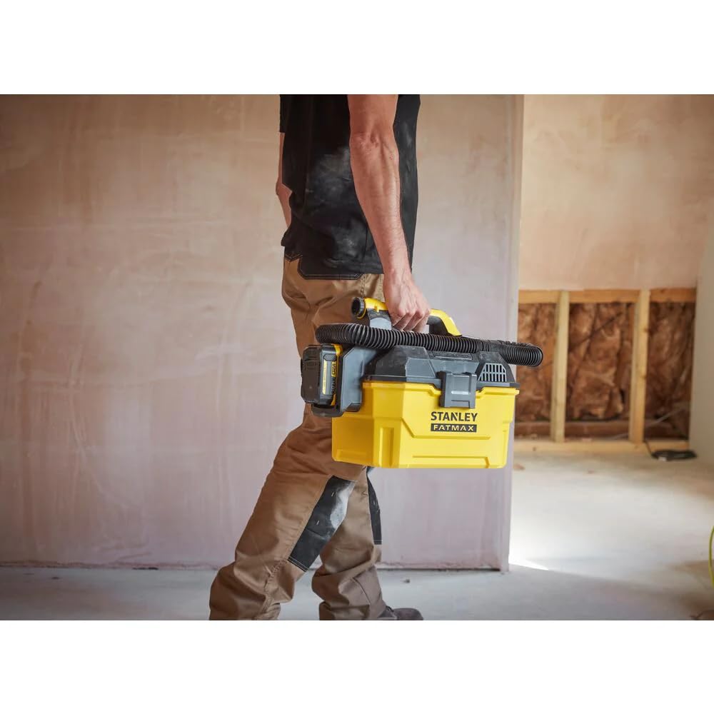 FatMax Stanley SFMCV002B XJ Aspirador sólidos y líquidos V20 li-Ion 18V sin Cargador o batería