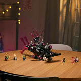 LEGO DREAMZzz 2 en 1 Submarino-Tiburón de Las Pesadillas de Juguete - 2 Opciones de Construcción con Aeronaves y 5 Minifiguras Inc. Mateo y Astrid - Regalo de para Niños y Niñas de 9+ años 71500