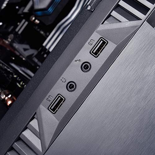 Silverstone SST-PS14B-E - Caja de Torre ATX de Precision, Panel Lateral de Vidrio Templado Ahumado, Negro
