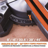Evolution Power Tools R210SMS+ Ingletadora deslizante multimaterial de 210 mm, con paquete Plus, Corta acero dulce, aluminio, plástico, madera con clavos incrustados, 230 V
