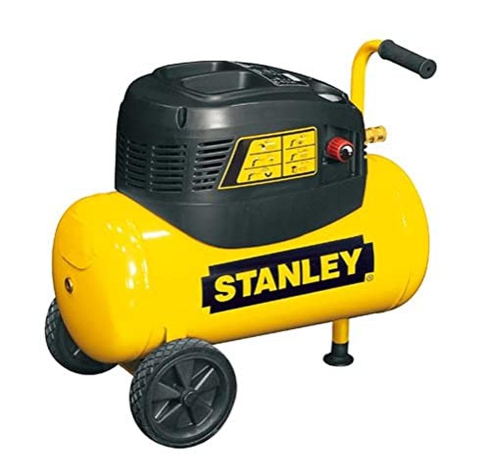 STANLEY Compresor D 200/10/24, máx. 10 bar, depósito de 24 l, 1,5 CV, 180 l/min