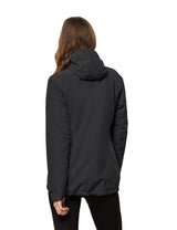 Jack Wolfskin Moonrise 3 en 1 Chaqueta, Negro, M para Mujer