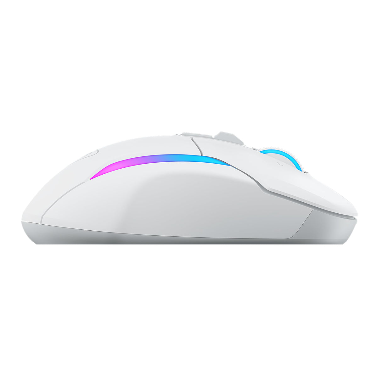 Turtle Beach Kone II Air: ratón inalámbrico ergonómico RGB para Juegos, batería de 350 Horas, Sensor óptico de 26 000 PPP interruptores ópticos de 100 Millones de clics, Blanco ártico