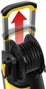Lavor Hidrolimpiadora de Alta Presión LVR4 PLUS 160 WPS con Programas de Lavado, Enrollador de Manguera y Limpiador de Suelos, Presión max 160 bar, Caudal max 510 litros por hora, Motor 2500 Watt