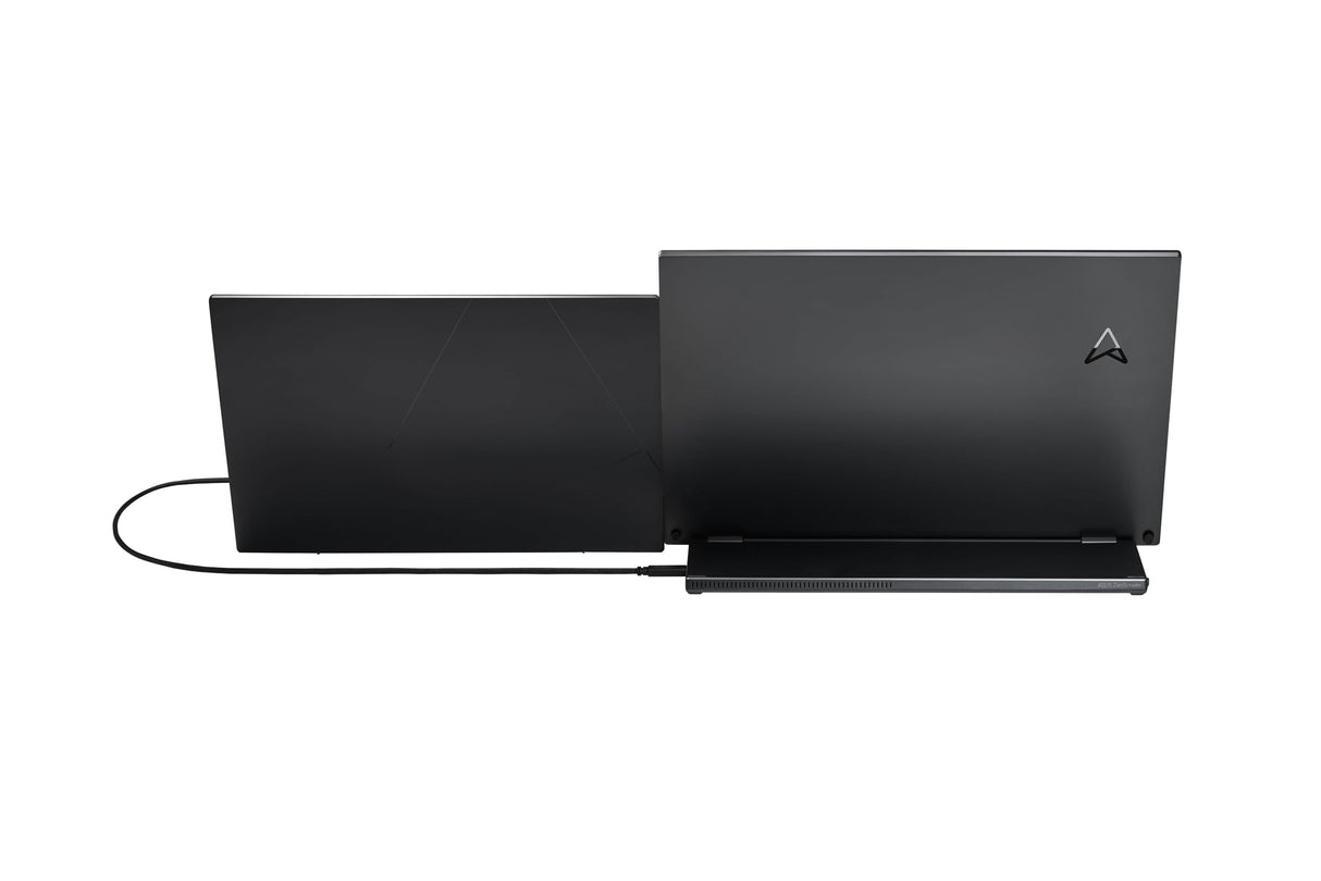 ASUS Monitor portátil ZenScreen MB16QHG 16" (IPS 16:10 WQXGA , frecuencia de actualización de 120 Hz, DisplayHDR 400, 100% DCI-P3, trípode, USB Type-C, HDMI, baja luz azul, certificado FSC Mix)