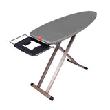 JATA HOGAR HPLA8242 - Tabla de Planchar. Tabla de Planchar Plegable. Altura Regulable. Gran Superficie: 130 x 47 cm. Gran Estabilidad. Funda 100% Algodón. Ligera. para planchas y centros de Planchado