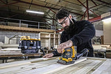 DEWALT DCW200NT-XJ - Lijadora Orbital XR 18V, 7 Velocidades, Sin cable, Motor sin escobillas, Bolsa para el polvo, Maletín TSTAK II, Sin Cargador/batería