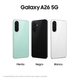 Samsung Galaxy A26 5G 256GB Teléfono Móvil, Inteligencia Alucinante, 6GB RAM, 50MP Cámara, Negro, Garantía del Fabricante 3 Años + 1 Año Extra