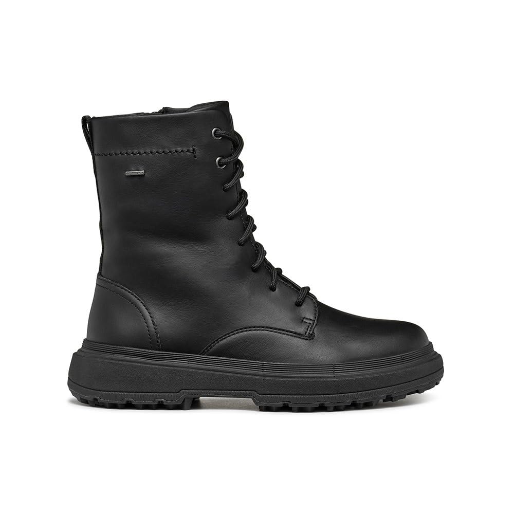 Geox D Lamidie + Grip ABX, Bota de Tobillo Mujer, Black, 40 EU