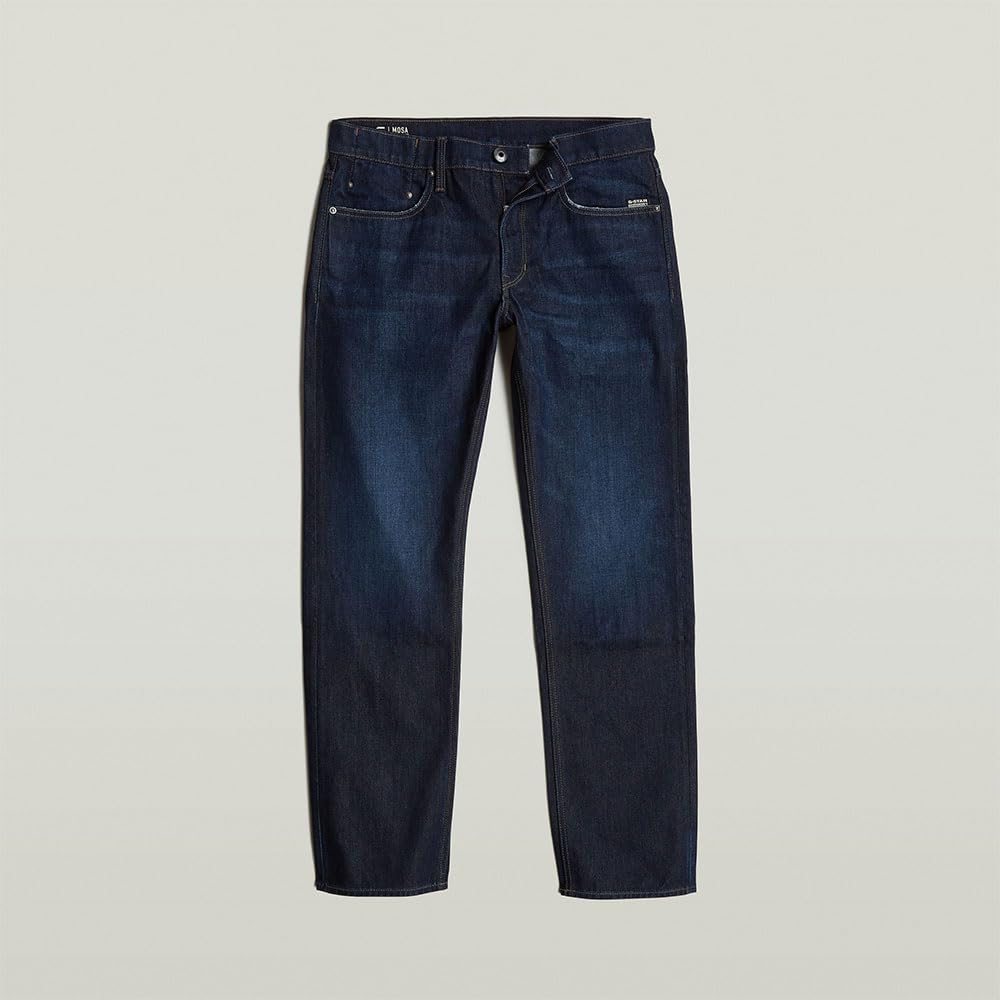 G-STAR Mosa Straight Jeans Hombre, Azul (Worn In Hourglass D23692-c052-g843), 32W / 36L