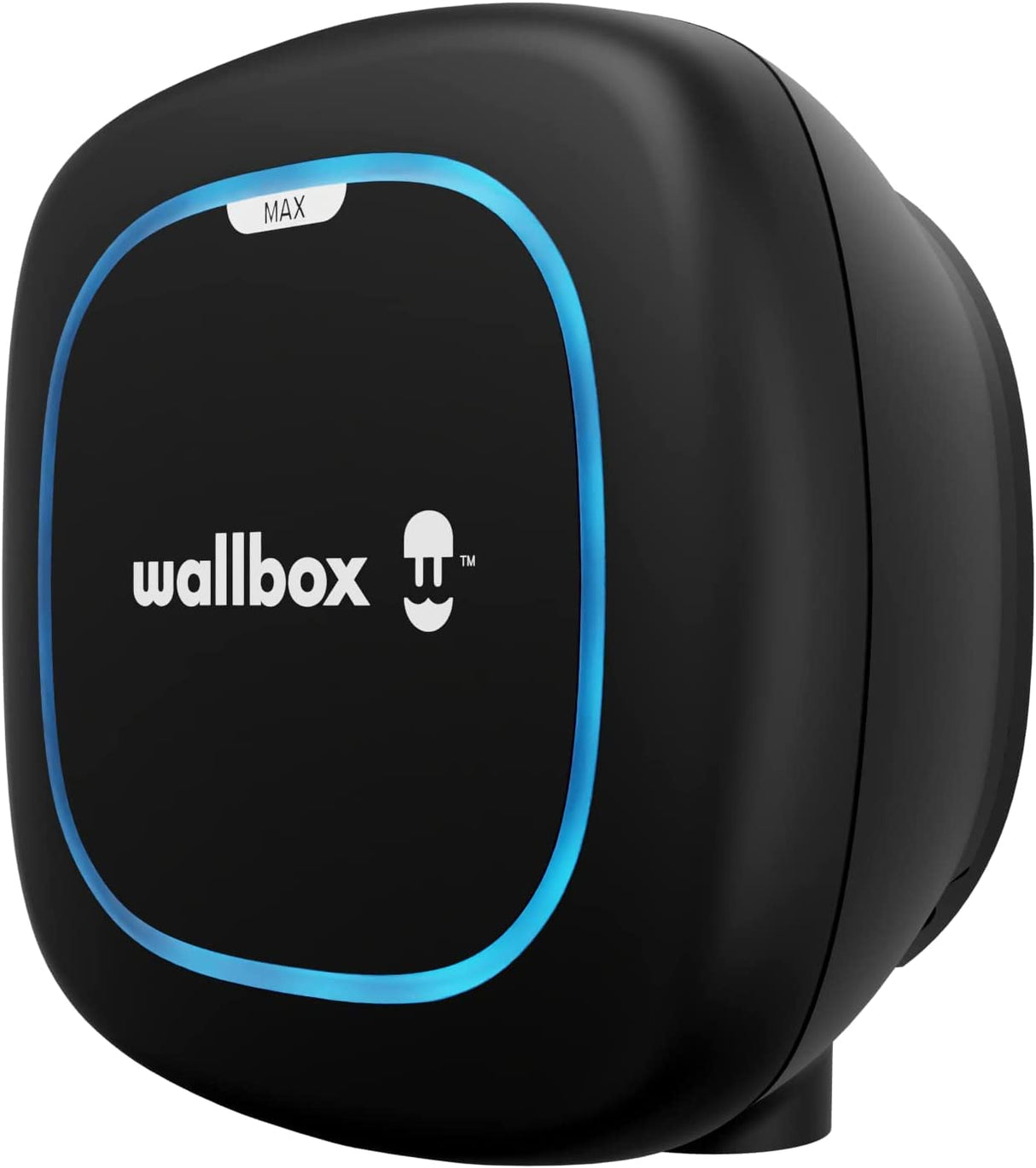 Wallbox Pulsar MAX, Cargador para Vehículo Eléctrico (7.4kW, Tipo 1, Wi-Fi, Bluetooth, OCPP, Interior/Exterior, 5m, Diseño facíl de Instalar), Negro
