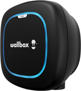 Wallbox Pulsar MAX, Cargador para Vehículo Eléctrico (7.4kW, Tipo 1, Wi-Fi, Bluetooth, OCPP, Interior/Exterior, 5m, Diseño facíl de Instalar), Negro