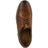 Clarks Batcombe Wing, Zapatos de Cordones Derby Hombre, Marrón (Dark Tan Leather), 47 EU