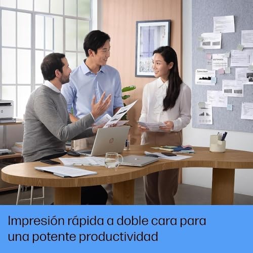 HP LaserJet Tank 2504dw 2R7F4A, Impresora Láser A4 con Deposito de Toner, Impresión a Doble Cara Automática, Wi-Fi, HP Smart App, Pantalla LCD Icon, Blanca y Negra