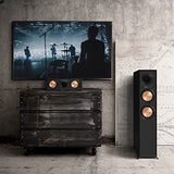 Klipsch R-605FA Black (Unidad) - Altavoz de Suelo Negro con Dolby Atmos - woofer 6.5 Pulgadas