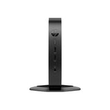HP Elite t655 - Thin Client - SFF - 1 Ryzen Embedded R2314 / 2.1 GHz - RAM 8 GB - Flash 32 GB - eMMC - Radeon Graphics - 1GbE, Bluetooth 5.2, Wi-Fi 6 - WLAN: 802.11a/b/g/n/AC/AX, Erizo OS