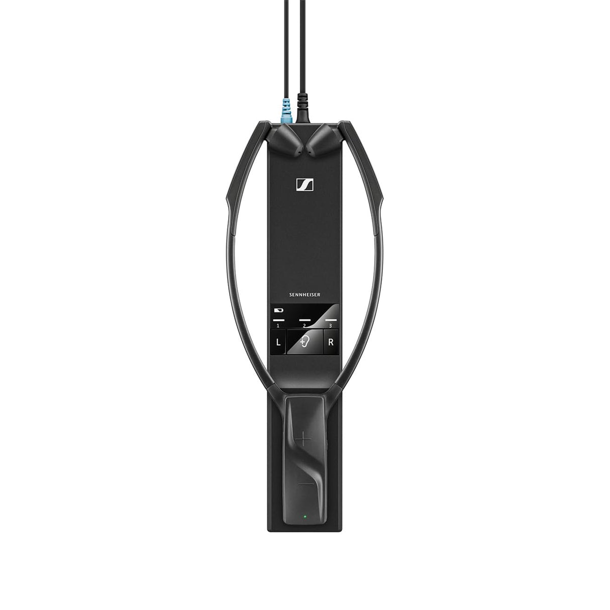 Sennheiser Auriculares Inalámbricos RS 5200 para TV: Sonido Claro, perfiles de Escucha seleccionables, claridad Vocal, Diseño Ligero, Conexiones analógicas y Digitales, Alcance de 70 m.