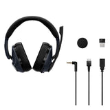 EPOS H3Pro Auriculares Inalámbricos Híbridos - Cascos Gaming para PC - Auriculares con Micrófono con Cancelación de Ruido Mejorada y Mezcla de Audio, Compatible con Windows 10 (Negro)