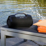 Hama Altavoz Bluetooth, Exterior, 60 W (Resistente al Agua IPX6, 12 Horas de duración de la batería, Pro Sound, Powerpack, Bluetooth USB, Caja de música Bluetooth, Caja de Fiesta Bluetooth, Altavoz