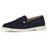 Geox D XAND 3 D, Mocasín Mujer, Navy, 39.5 EU