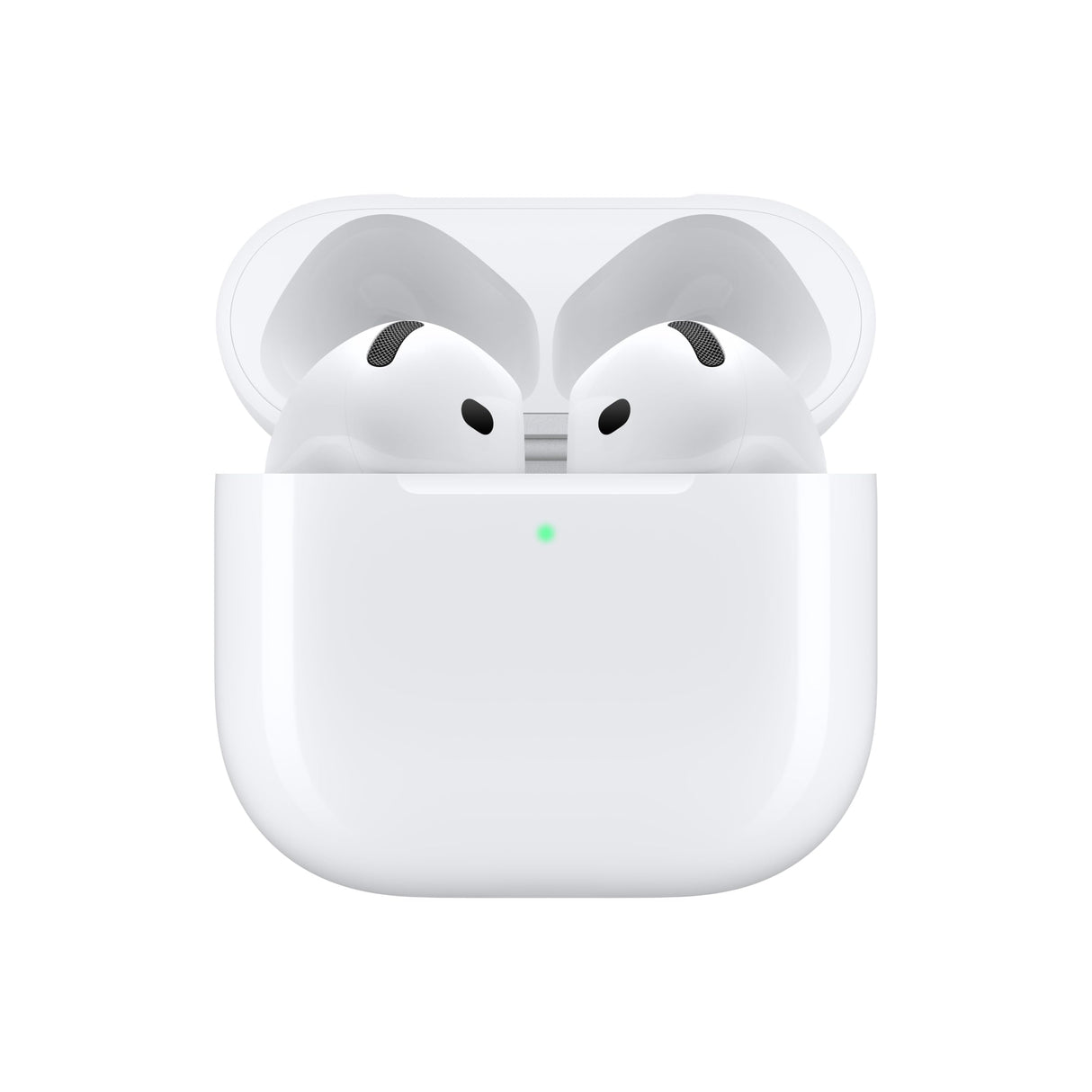 Apple AirPods 4, Auriculares inalámbricos, Bluetooth, con Audio Espacial Personalizado, Resistentes al Agua y el Sudor, Estuche de Carga USB-C, Chip H2 y hasta 24 Horas de autonomía