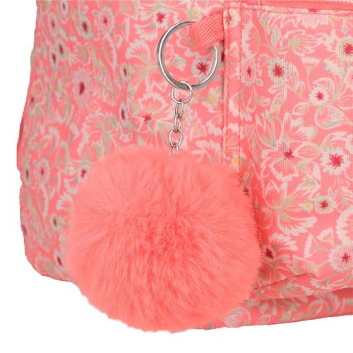 Pepe Jeans Nahid Mochila Compact 2 Ruedas Rosa 32x43x21 cms Poliéster by Joumma Bags