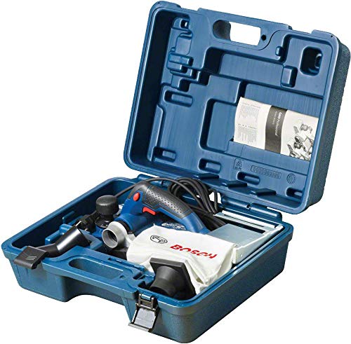 Bosch Professional GHO 26-82 D - Cepillo eléctrico (18000 rpm, profundidad hasta 2,6 mm, en maletín) [Clase de eficiencia energética A+]