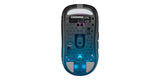 Xtrfy MZ1 Wireless, Ratón Inalámbrico Ultraligero de Gaming, 2.4 GHz RF, Forma Única para Apuntar de Manera Óptima, Iluminación RGB, Recargable, Negro