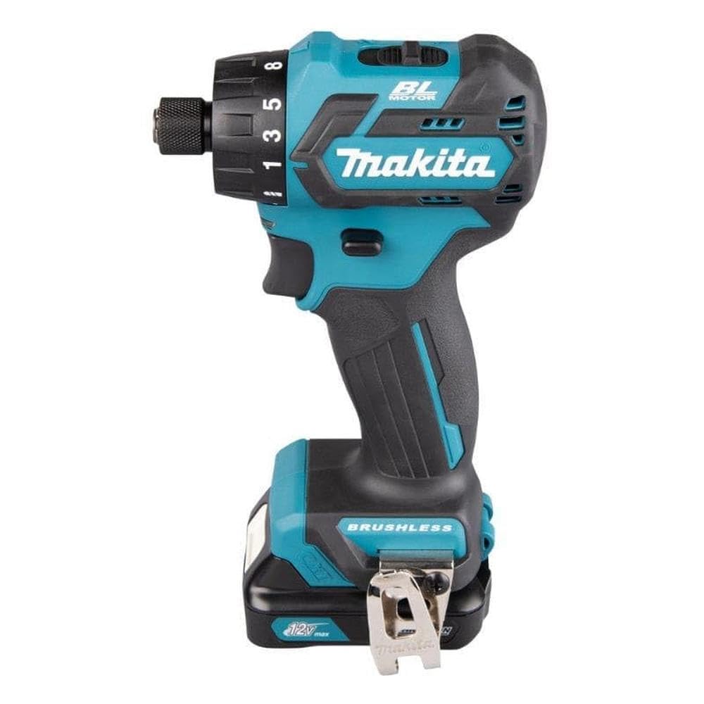 Makita - Taladro atornillador 10,8v 2,0ah 2 bateria li-ion diámetro 21